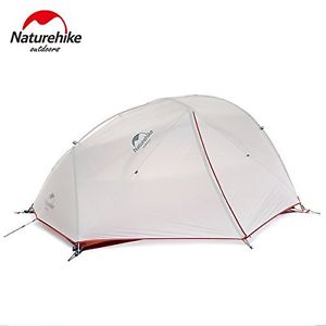 NatureHike 2 Persons Camping Tent Hiking Tent With Snow Skirt Waterproof Tent