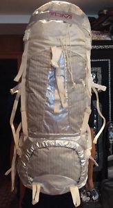 Rare TUMI Alpine Backpack Camping Hiking Large Internal Frame Reflective Silver