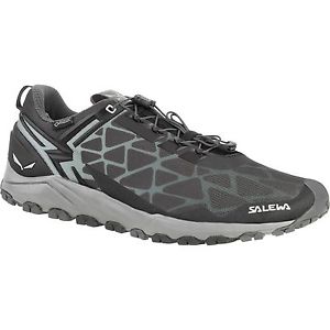 Salewa WS Multi Track GTX Damen leichte Halbschuhe 64413-4076 Black/Silver