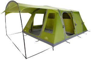 Vango Solaris 600 AirBeam Tent, Herbal, Ex-Display Model (RC/G02DL)