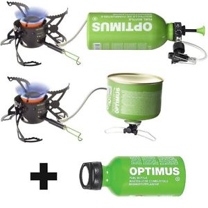 Réchaud multi-combustibles & bidon Fuel Optimus Polaris Optifuel - Neuf