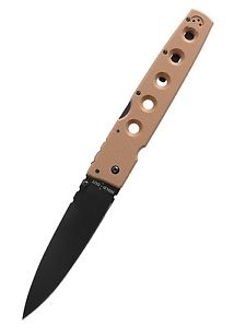 CS11HXVB Cold Steel Hold Out I Coyote Tan CTS XHP Blade G-10 Handle Tri Ad Lock