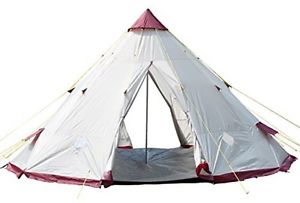 Skandika Tipii Camping Picnic Party Festival Tent Teepee For 10 Man Persons New