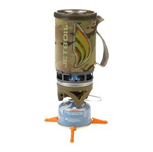 NEW JETBOIL FLASH HIKING STOVE CAMP HARD ANODIZED ALUMINIUM STAINLESS STEEL CAMO