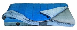 satellite 30 double wide sleeping bag - dark blue