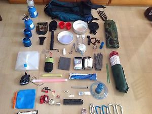 Kit Completo Campeggio, Sopravvivenza, Escursionismo, Salvataggio