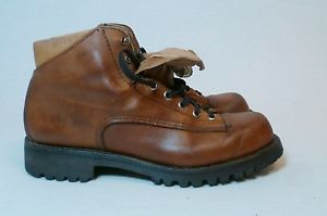 UNION Made Padded Leather Camping Hiking Outdoor Mountaineering Boots Men's 9 N