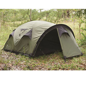 Tents Sleeping Large Roomy Dry Warm Snugpak The Cave - 4 Person Tent in Olive