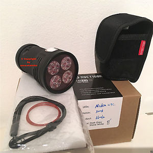 NOCTIGON METEOR M43 M 43 TASCHENLAMPE LAMPE LEUCHTE DARK GREY NICHIA FLASHLIGHT-