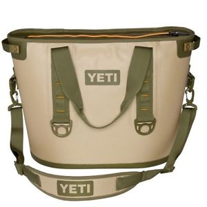 YETI Hopper 30 Cooler Leakproof Tan/Orange Brand New FREE SHIPPING!!!