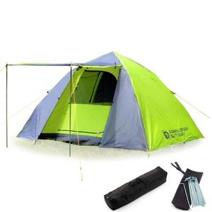 Comfortable space in the one-touch tent for DOPPELGANGER OUTDOOR 4-5 people T