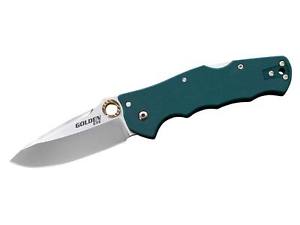 Cold Steel Einhandmesser Golden Eye, Tri-Ad Lock, G10, umsetzbarer Clip, Öse