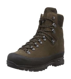 Hanwag Men's Alaska Gtx High Rise Hiking Shoes Brown (Erde) 11.5 UK NEW