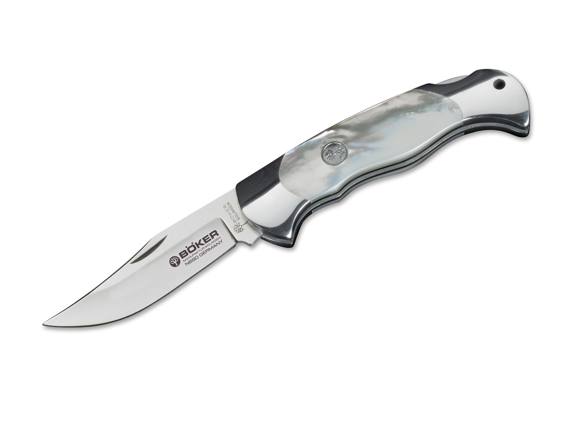 BÖKER MOTHER OF PEARL Taschenmesser Perlmut