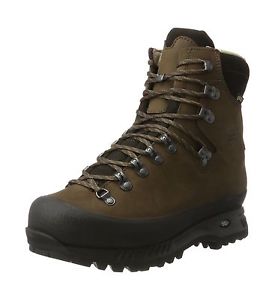 Hanwag Men's Alaska Wide Gtx High Rise Hiking Shoes Brown (Erde_brown) 11... NEW