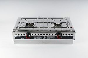 DOMETIC ORIGO 3000 réchaud bruleur cuisinière à alcool à 2 foyers en acier
