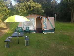 Cabanon athena frame tent and full set up (job lot)