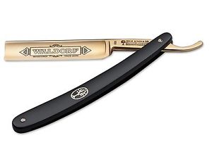 Böker Waldorf 24 Karat Gold 5/8" Spanischer Kopf