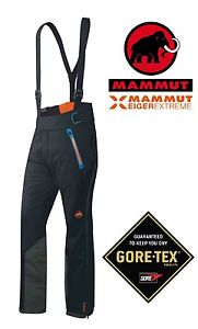 Mammut NORDWAND PRO pants, M size / 34, Black, EIGER-EXTREME, GORE-TEX PRO, NEW