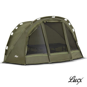 Bivvy / 1,5 2 Personnes Angel Tente / Carpe / Pêche Dôme Lucx / Neuf