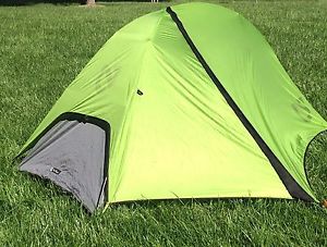 Nemo Obi 1P Lightweight Backpacking 1 Person Tent Neon Lime Green