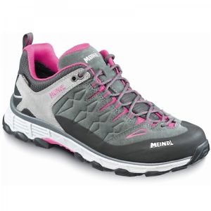 Meindl Lite Trail GTX(R) Damen Trekkingschuhe Trailrunningschuhe anthrazit-pink