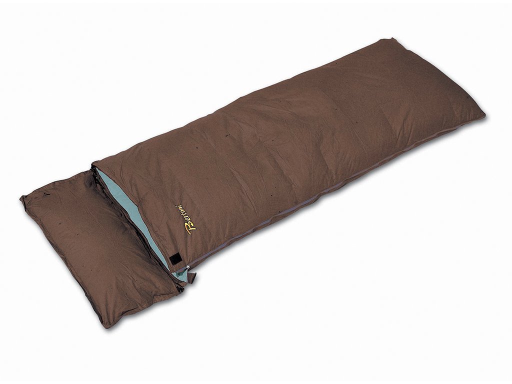 Bertoni Comfort 700 70/30 Down Sleeping Bag with Zipper for Camping, Caravan, Rv