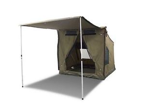 NEW OZTENT RV2 CANVAS TOURING TENT 2 PERSON ALUMINIUM WATERPROOF CAMPING HIKING