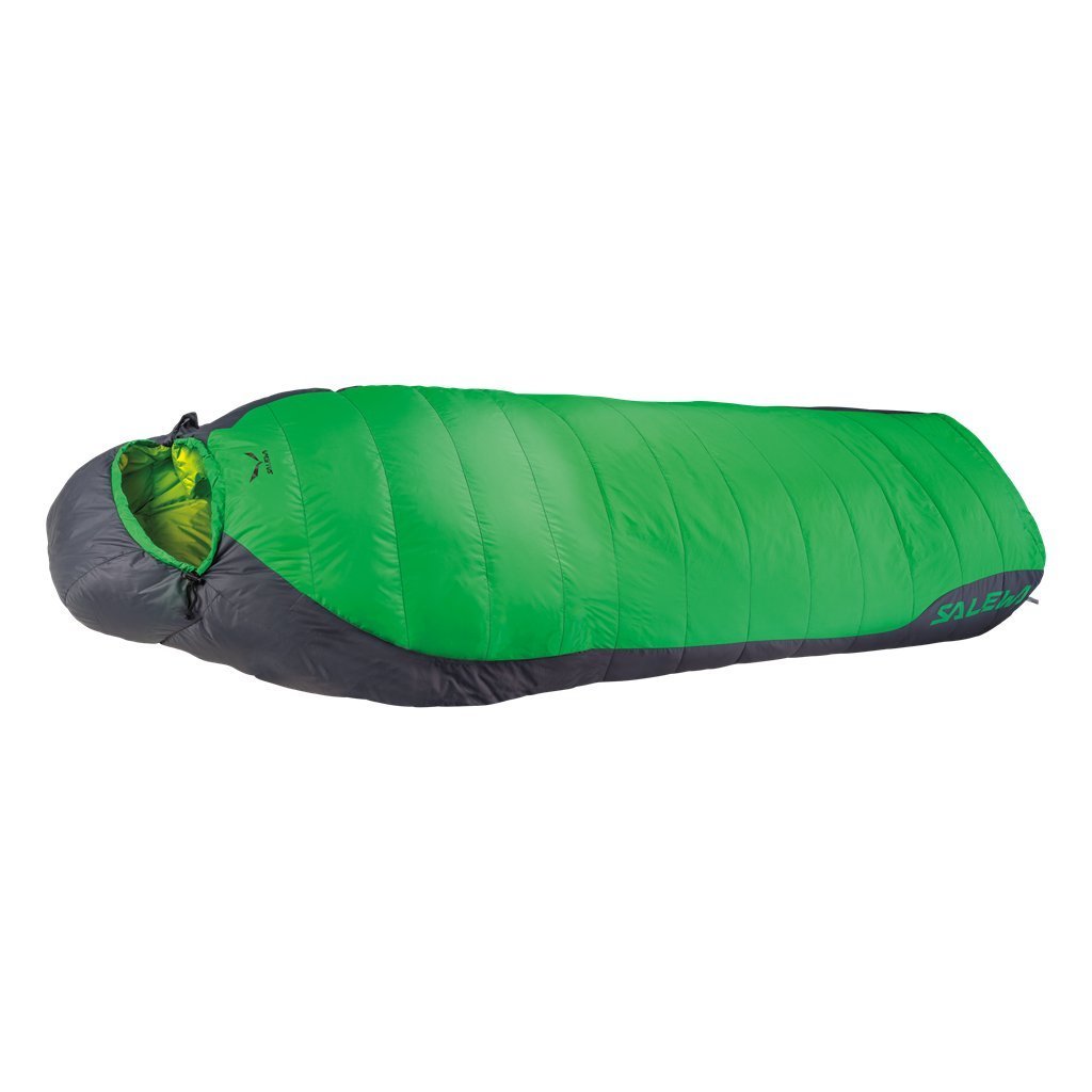 Salewa SPICE -2 QUATTRO SB - Sleeping Bag, Unisex, Green, LEFT