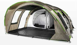 TENDA QUECHUA T6.2 XL DA CAMPEGGIO 2 CAMERE DA 3 - 6 POSTI 27 KG
