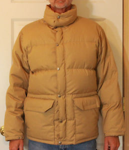 1970's The North Face Jacket Goose Down Mens Large Winter Ski Coat, Made USA