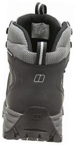 expeditor aq ridge, men high rise hiking shoes, black (black/silver bb6), 10.5