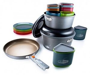 GSI Outdoors Pinnacle Camper Set, Multi-Colour, Unique