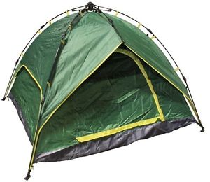 Foldable Dome Camping Hiking Hunting Tent Green 3-4 Person Sleeping Capacity