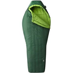 Mountain Hardwear Hotbed Flame Camp Sleeping Bag green Design left 2017 mummy