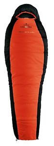 Ferrino Pro Hl Silver Feather Sleeping Bag, Orange and Black