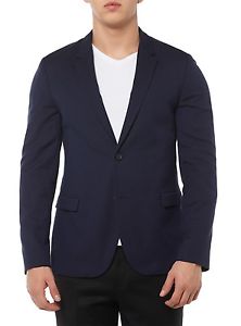 NUOVO HUGO GIACCA DA UOMO UOMO 50330383 ARELTOS BLU UOMO