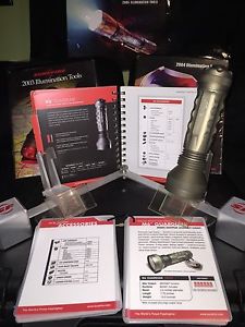 Very rare early vintage SUREFIRE M6 Magnumlight crosshairs millennium series