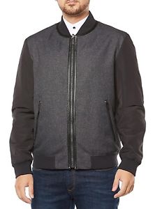 NUOVO HUGO GIACCA UOMO DOUBLE-FACE STILE COLLEGE 50322322 BAVOT1 NERO