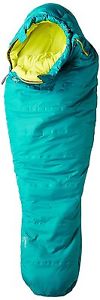 Mountain Hardwear Laminina Z Flame Camp Sleeping Bag yellow/teal Design right