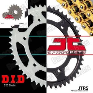 BMW F650 GS Dakar 2001-05 DID Chaîne & JT Kit Chaîne (16/47DENTS)