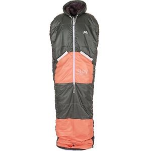 SLPY The NEW Wearable Sleeping Bag - Sleepy Medium Orange on Green