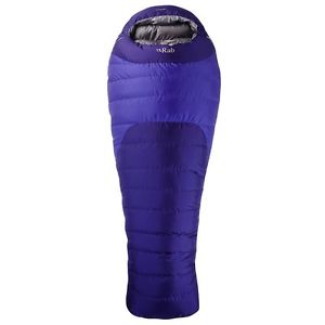 Rab Summit 600 camp sleeping bag purple Design left 2015 mummy sleeping bag