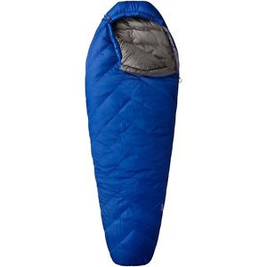 Mountain Hardwear Ratio 15 Camp Sleeping Bag Long blue Design left 2017 mummy