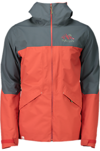 Maloja Giacca da esterno funzionale pioggia rosso HammerM. GoreTex