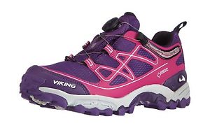 Viking Anaconda BOA IV GTX Women's Hiking Shoes Purple (Grape Fuschia) 6.... NEW