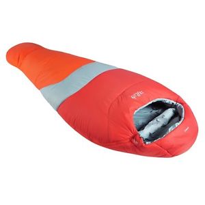 Rab Ignition 3 camp sleeping bag grey/red Design left 2016 mummy sleeping bag