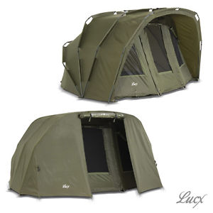 Angel Tente + Enrouler 1-2 Man Bivvy+Peau d’hiver Lucx Tigre Carpe Dôme 10.000Mm