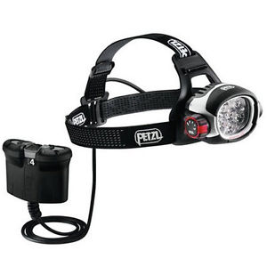 Petzl Ultra Rush Belt Unisex Torch Head - Black One Size