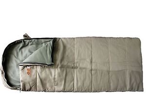 NEW OZTENT RIVERGUM XL SLEEPING BAG RIPSTOP COTTON CANVAS TOURING CAMPING HIKING